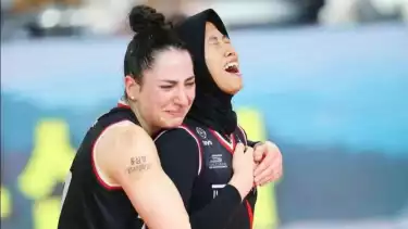 Giovanna Milana dan Megawati Hangestri saat di Red Sparks