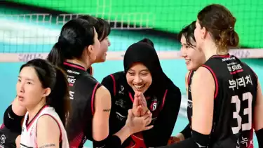 Megawati Hangestri saat di Red Sparks