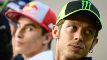 Marc Marquez dan Valentino Rossi