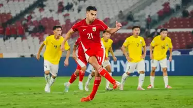 Striker Timnas Indonesia U-23 Jens Raven