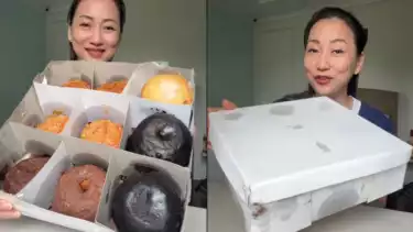 Nanakoot review donat Pinkan Mambo