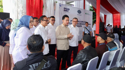 Tinjau Penyaluran BSU di Tangerang, Wapres Gibran Apresiasi Kinerja Pos Indonesia