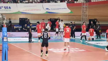 Farhan Halim Jalani Latihan Terpisah dengan Skuad Timnas Voli Indonesia