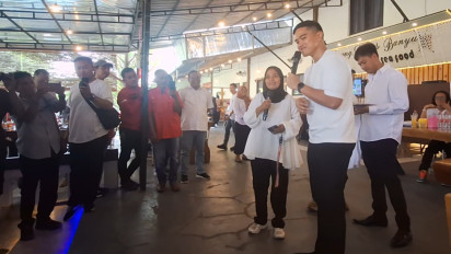 Pemilu Raya PSI, Kaesang Pangarep Galang Dukungan Kader di Jawa Tengah