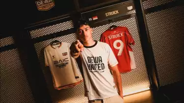 Dewa United akhirnya resmi perkenalkan Rafael Struick sebagai rekrutan anyar