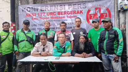 Bakal Gelar Aksi 177, URC Tolak Pengemudi Ojol Jadi Buruh
