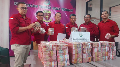 ​KejatiJawa Tengah Sita Rp.13 Miliar dalam Kasus Korupsi PT CSA BUMD Cilacap