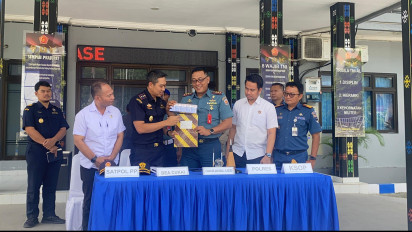 Peredaran 160 Ribu Batang Rokok Ilegal dari Sidoarjo Digagalkan di Labuan Bajo