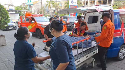 Berhasil Dievakuasi Usai Terpeleset di Jalur Curam Gunung Rinjani, Pendaki Asal Belanda Kini Dibawa ke RS BIMC Kuta