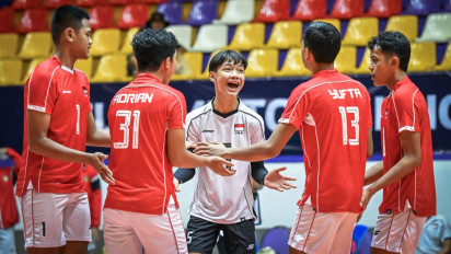Tak Hanya Rivan Nurmulki Cs, Timnas Voli Indonesia U-16 Dapat Bonus Fantastis dari PBVSI