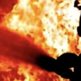Kesal Fotonya Dibuat Stiker-Diolok, Pegawai Diskominfo Kukar Bawa 30 Liter Bensin Bakar Ruang Rapat