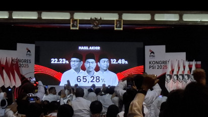 Kaesang Pangarep Kembali Terpilih Jadi Ketum PSI