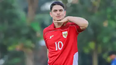 Penyerang asing PSIM Yogyakarta, Rafinha pakai jersey Timnas Indonesia