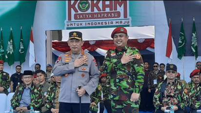 Sinergi Kokam - Polri Wujudkan Ketahanan Pangan di Apel Akbar 2025, Olah Lahan Jagung Seluas 1 Juta Hektar