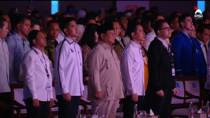 Hadiri Kongres PSI di Solo, Prabowo dan Gibran Dukung Kaesang Pimpin PSI Hingga 2030