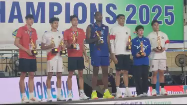 Para peraih penghargaan individu SEA V League 2025 leg kedua