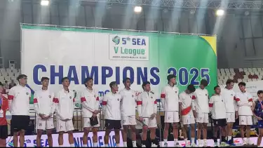 Juara SEA V League 2025, Timnas Voli Indonesia