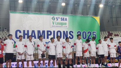 Timnas Voli Indonesia Diguyur Bonus Fantastis usai Juara SEA V League 2025, Rivan Nurmulki Cs Banjir Cuan dari PBVSI