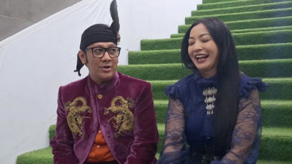 Mengintip Keseruan Andre Taulany dan Hesti Purwadinata Bintangi Film Comic 8 Terbaru