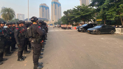 Ribuan Personel Gabungan Siap Amankan Demo Ojol di Istana Negara Hari Ini