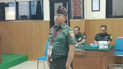 Kopka Bazarsah yang Tembak Tiga Polisi di Lampung, Dituntut Pidana Mati dan Dipecat dari TNI