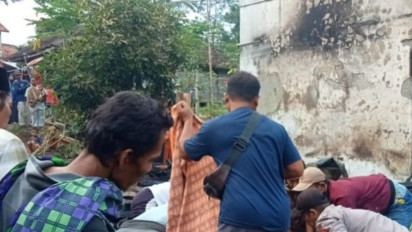 Pilu, Seorang Nenek Tewas Terpanggang di dalam Rumah Panggung Miliknya yang Terbakar, Diduga karena Arus Pendek Listrik