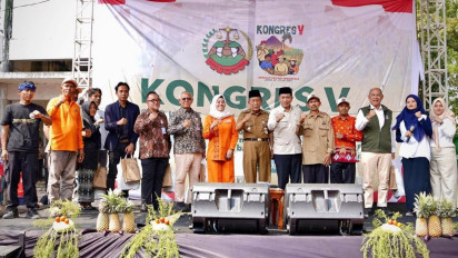 Hadir di Kongres V SPI, Wamenkop Tegaskan Pentingnya Sinergi Koperasi Petani dengan Kopdes Merah Putih