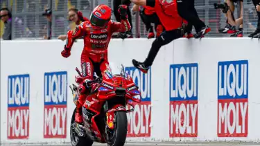 Marc Marquez saat Memenangkan MotoGP Jerman 2025