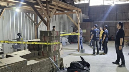 Waspada Peredaran Oli Palsu! Gudang Produksi Oli Palsu Berbagai Merek di Tangerang Dibongkar