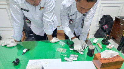 Petugas Lapas Gagalkan Upaya Penyelundupan Narkoba dengan Modus Dilempar dari Luar Tembok