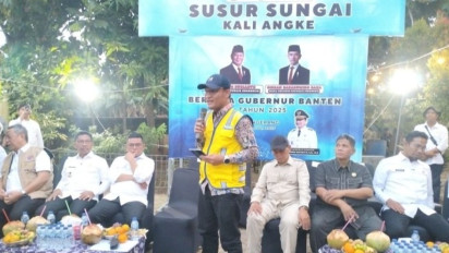 BBWSC: Pembangunan Tanggul Kali Angke Terkendala Pembebasan Lahan