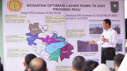 Kunjungi Siak, Mentan Amran Tegaskan Prioritaskan Petani: Akses Air dan Pupuk Jangan Dipersulit