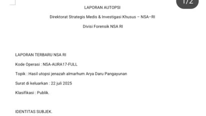 Beredar di Media Sosial Hasil Autopsi Kematian Arya Daru Sang Diplomat Muda Kemenlu, Ini Respons Menohok Polisi