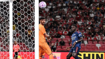 Serius Tatap Liga Inggris 2025/26, Arsenal Kalahkan AC Milan di Tur Pramusim