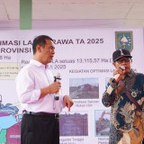 Kunjungi Siak, Mentan Amran Prioritaskan Petani : Akses Air dan Pupuk Jangan Dipersulit