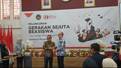 Gerakan Satu Juta Beasiswa Resmi Diluncurkan, Siap Buka Akses Pendidikan untuk Semua