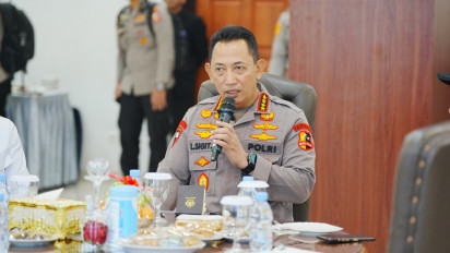 Cegah Karhutla di Riau Meluas, Kapolri Instruksikan Respons Cepat Padamkan Titik Api