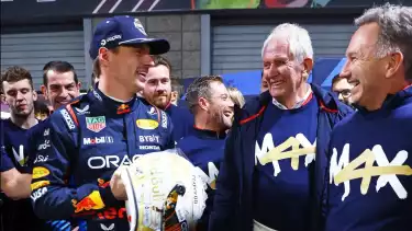 Max Verstappen, Helmut Marko dan Christian Horner