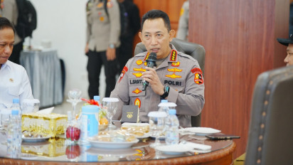 Kapolri: Penanganan Karhutla Riau Perlu Kolaborasi Seluruh Pihak
