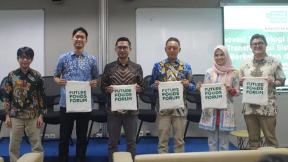Diskusi Future Foods Forum Bahan Sistem Pangan Berkelanjutan di Indonesia