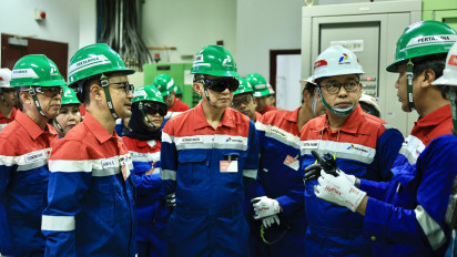 Dewan Komisaris Pertamina Tinjau Lapangan Migas PHSS di Kutai Kartanegara, Dorong Peningkatan Kinerja