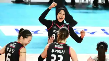 Megawati Hangestri saat masih di Red Sparks