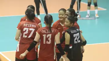 Pemain Timnas Voli Putri Indonesia U-21