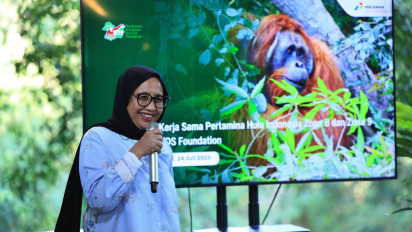 Pertamina Group Kembangkan Pusat Rehabilitasi Orang Utan di Kalimantan Timur