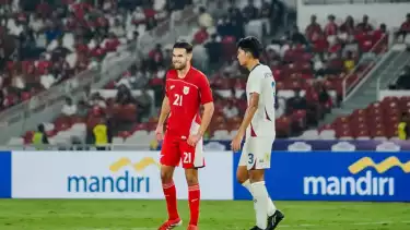 Jens Raven melawan Thailand pada Semifinal Piala AFF U-23 2025