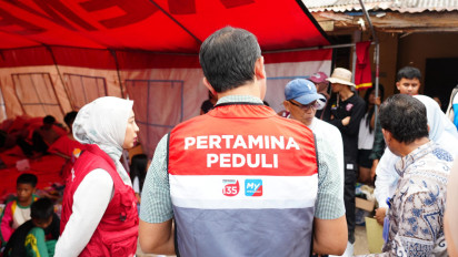 Pertamina Salurkan Bantuan Kemanusiaan untuk Korban Kebakaran di Kelurahan 1 Ulu Palembang