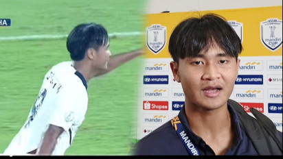 Efek Tengil Selebrasi Pacu Jalur Berujung Gagal Penalti ke Gawang Timnas Indonesia, Ini Komentar Striker Thailand: Saya Minta Maaf ..