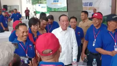 Jokowi di acara reuni ke-45 angkatan 80 Fakultas Kehutanan UGM, Sabtu (26/7/2025)