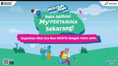 Pertamina Ajak Pelanggan Tukar Poin Dengan Tiket Gratis Eco Run dan Energizing Music Festival 2025 di Aplikasi MyPertamina