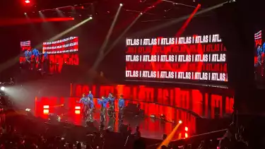 ATLAS di Konser Hello Boysss Jakarta